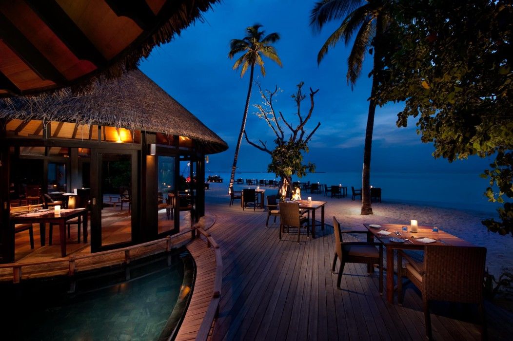 Hilton Maldives Iru Fushi Resort & Spa Dhigurah  Restoran gambar
